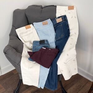 Seven7 Women's Straight Leg Jeans in Assorted Colors